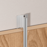 Профиль стыковочный для плоских стеновых панелей серый